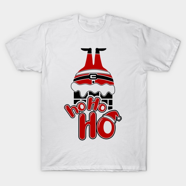 Ho Ho Ho. T-Shirt by Satic